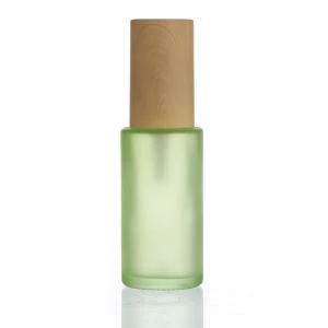40ml Yashil kosmetik shisha idish